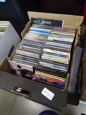 Lot 2509 - 2 boxes containing various CD's including...