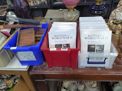 Lot 5539 - 3 boxes of antiquarian books plus various...