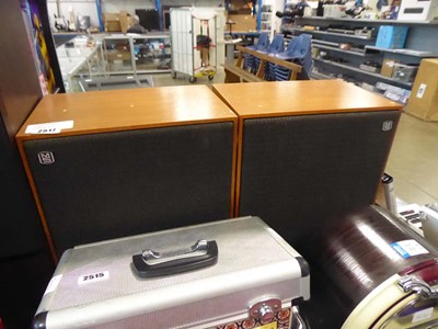 Lot 2517 - Pair of Mordaunt Short pageant series 2 speakers