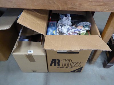 Lot 5541 - 2 boxes of Corgi model kits