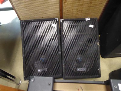 Lot 2524 - 2 Skytech floor speakers