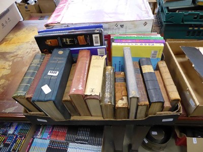 Lot 5559 - Box of antique collectors guides plus novels
