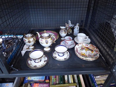 Lot 5584 - Cage of Royal Crown Derby and Noritaki crockery