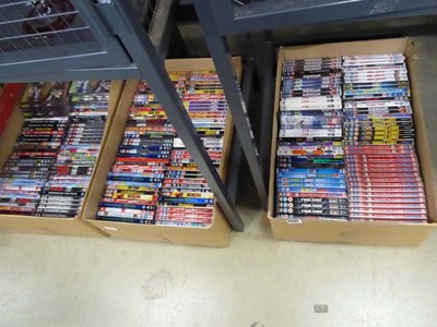 Lot 5592 - 3 boxes of DVD's