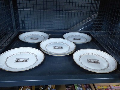 Lot 5600 - Cage of 6 Italian dining plates