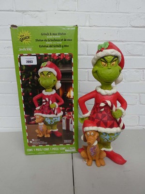 Lot Boxed Dr. Seuss The Grinch & Max hand painted...