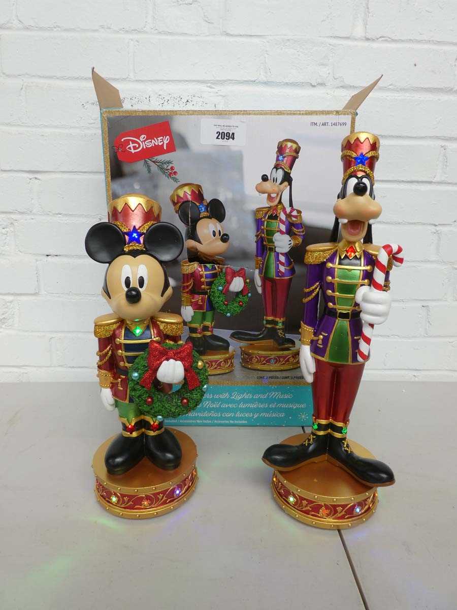 Lot Boxed pair of Disney Mickey Mouse & Goofy...
