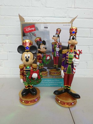 Lot Boxed pair of Disney Mickey Mouse & Goofy...