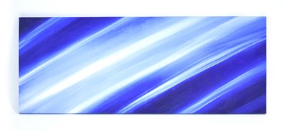 Lot 138 - 21st Century, 'Shimmering Blue', signed verso...