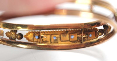 Lot 532 - A late 19th/early 20th century 9ct yellow gold...