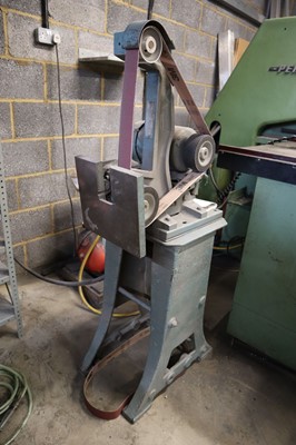 Lot 5 - Vanco 2" veritcal linisher, 3 phase electric