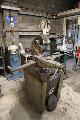 Lot 12 - Pedrazzoli MEC Brown 75 metal cut off saw on...