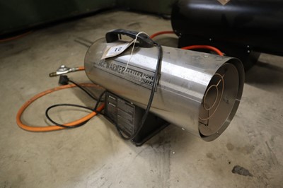 Lot 21 - Sealey Space Warmer mini Calor gas electric...