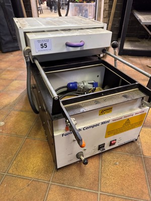 Lot 55 - NO HAMMER VAT - Formech Compac Mini vacuum...