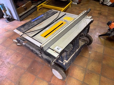 Lot 57 - NO HAMMER VAT - Ryobi ETS-1825 10" folding...