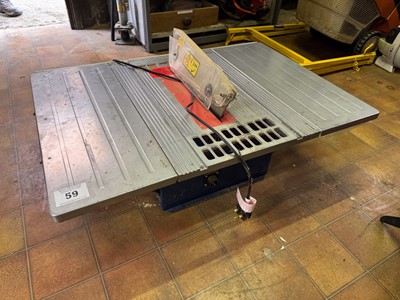 Lot 59 - NO HAMMER VAT - Clarke Woodworker CTS10D 10"...