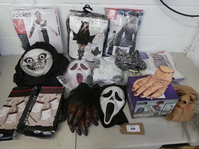 Lot 1210 - An assortment of Halloween related fancy dress...