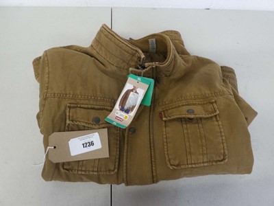 Lot 1236 - Levi's jacket in brown size XL