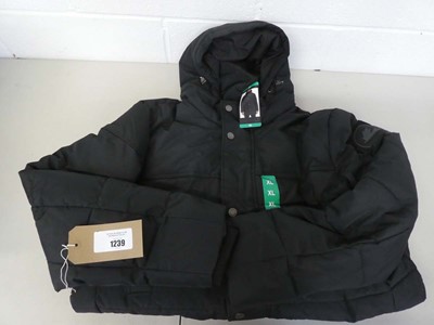 Lot 1239 - Pajar long hooded parka coat size XL