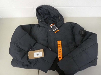 Lot 1243 - Pajar long hooded parka coat size XXL