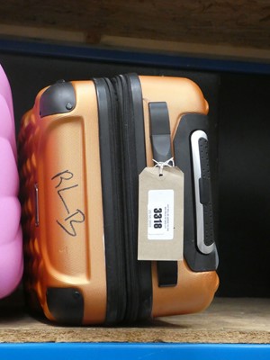 Lot 3318 - Coleman 4 wheel hard shell suitcase