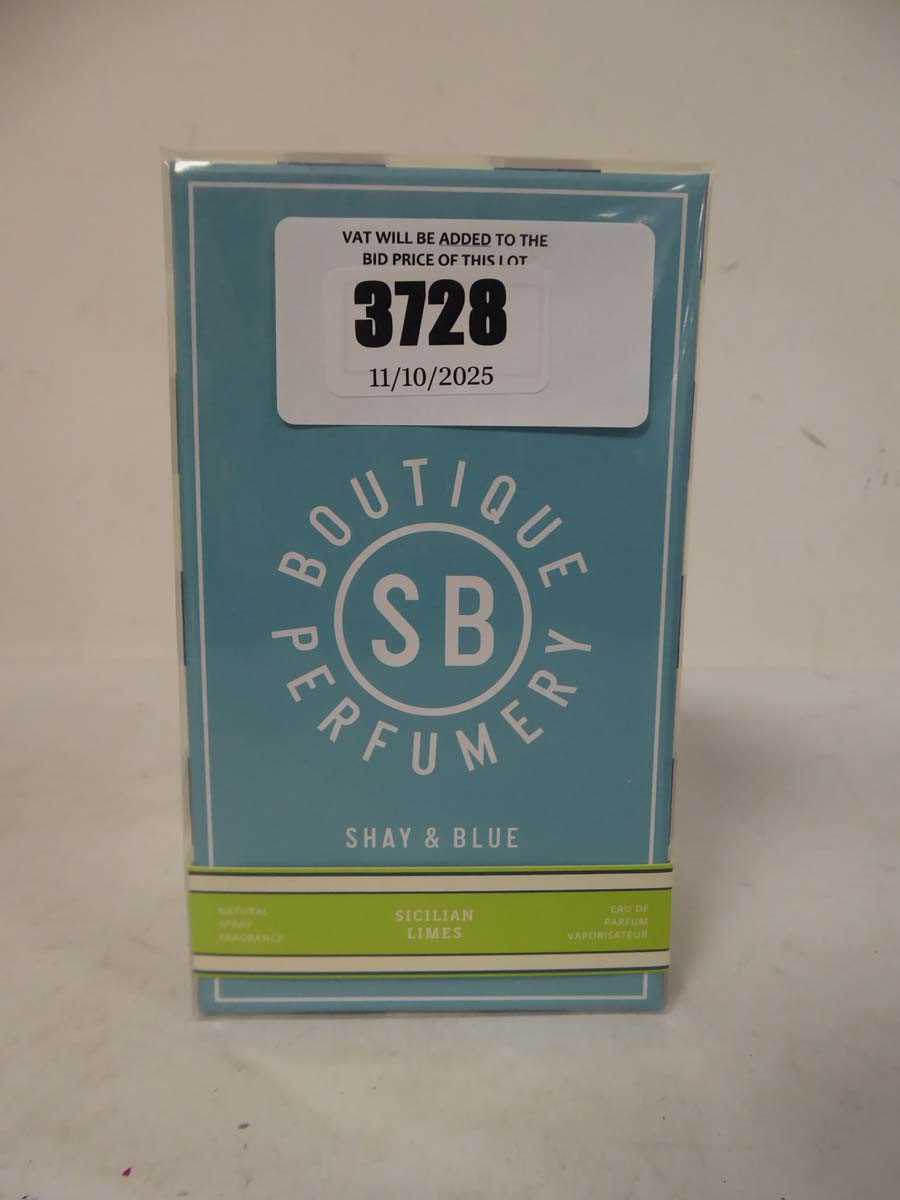 Lot Shay & Blue sicilian limes eau de parfum 100ml