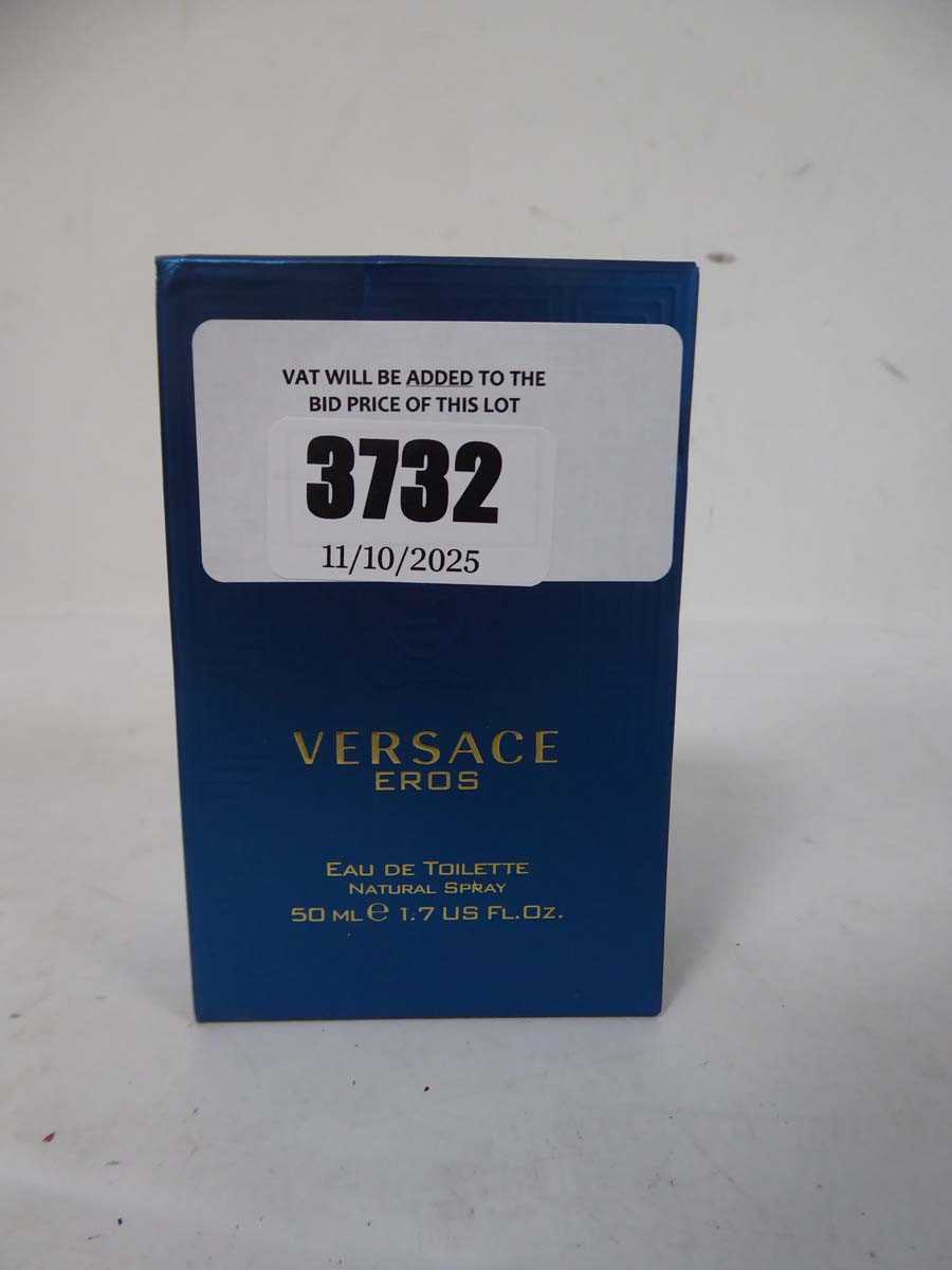 Lot Versace eros eau de toilette 50ml