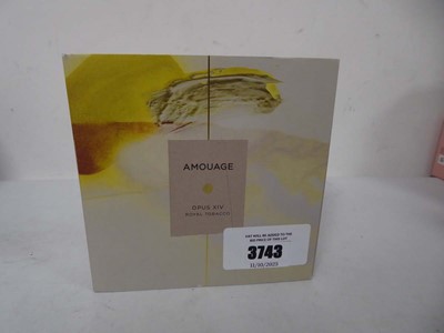Lot Amouage opus XIV royal tobacco eau de parfum...