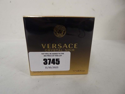 Lot Versace crystal noir eau de parfum 50ml
