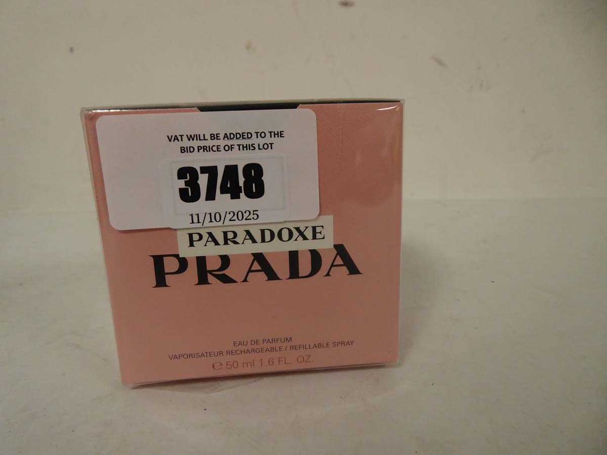 Lot Prada paradoxe eau de parfum 50ml