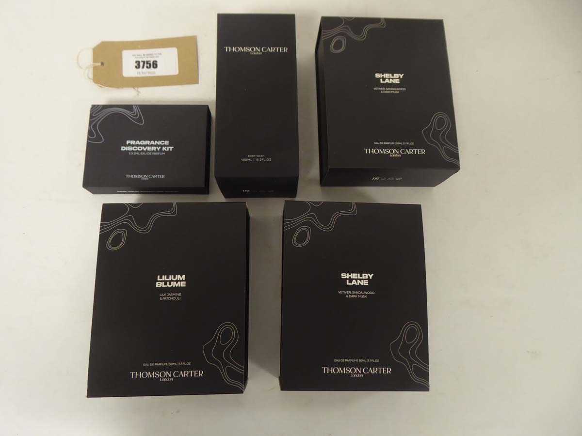 Lot Thomson Carter London set to include 3x 50ml...