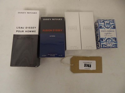 Lot 5x Various perfumes to include Dolce & Gabanna,...
