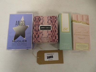 Lot 4x Perfumes to include Estee Lauder, Sabrina...