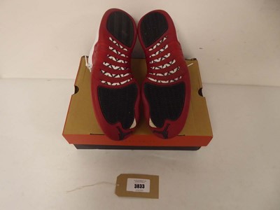 Lot Nike air jordan 12 retro trainers in white...
