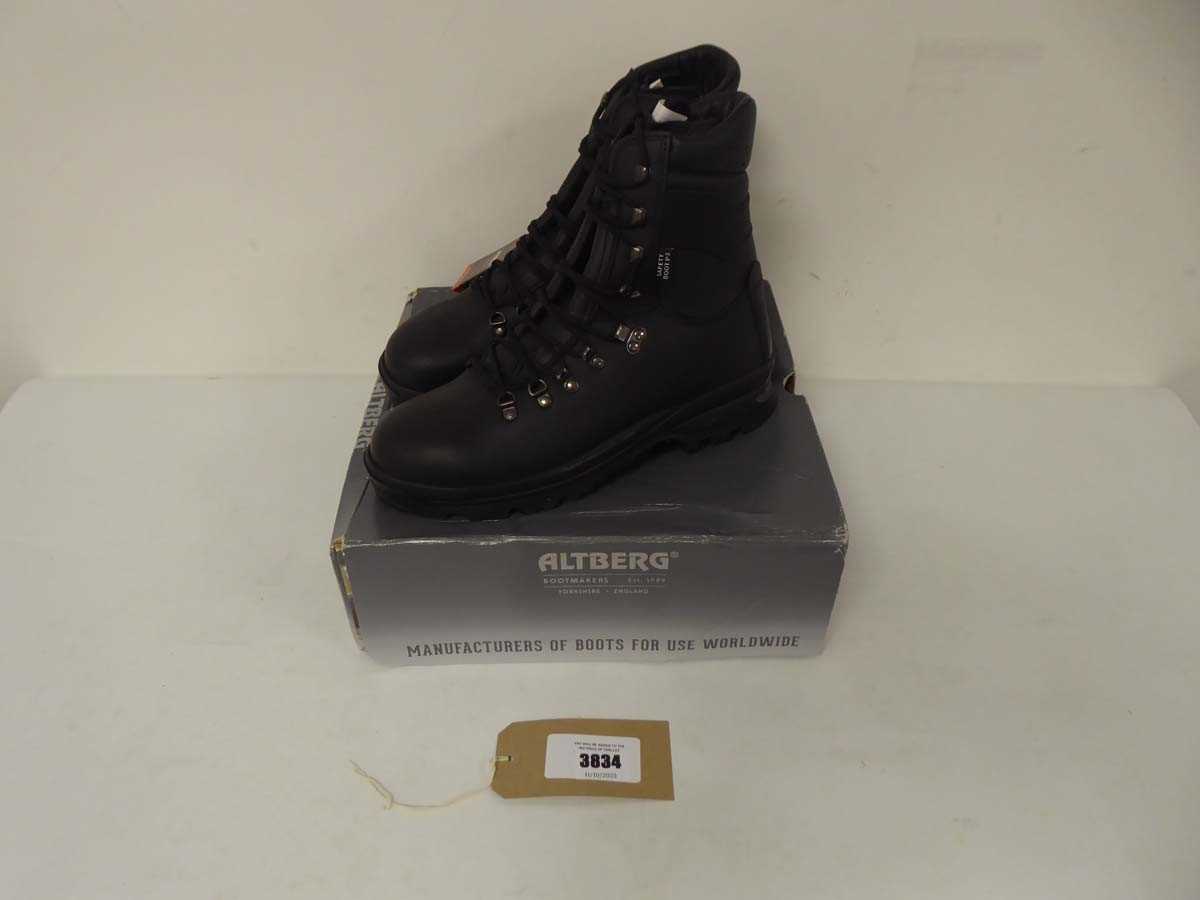 Lot Altberg peacekeeper P3 leather safety boots in...