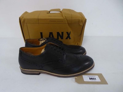 Lot Lanx beaumont shoes in black size UK11.5 - boxed