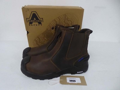Lot Amblers Safety AS982C conway S3 boots in brown...