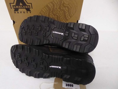 Lot Amblers Safety AS982C conway S3 boots in brown...