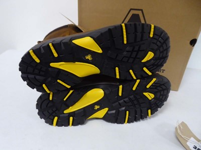 Lot Amblers Safety AS995 pillar boots in brown...