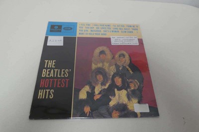 Lot 1011 - The Beatles Hottest Hits Danish pressing album...
