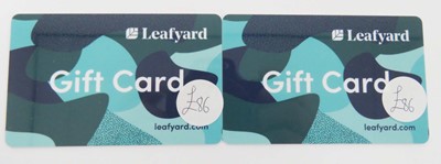 Lot 68 - Leafyard (x2) - Total face value £172