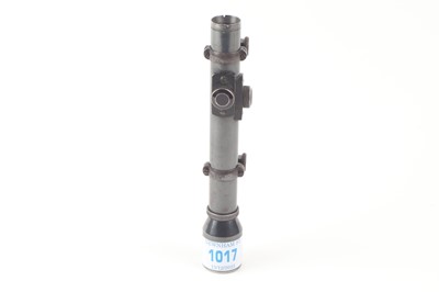 Lot 1017 - 2.5 x 70 Ajack (Germany) rifle scope on Parker...