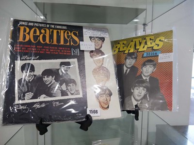 Lot 1566 - 5 foreign pressing The Beatles albums to...
