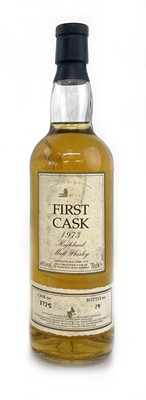Lot 11 - A bottle of First Cask 1973 28 year old...
