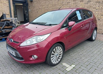 Lot 2215 - Ford Fiesta Titanium in pink, registration...