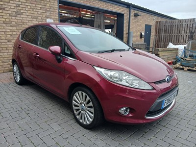 Lot 2215 - Ford Fiesta Titanium in pink, registration...
