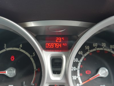 Lot 2215 - Ford Fiesta Titanium in pink, registration...