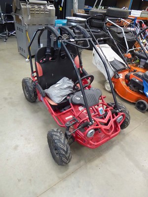 Lot 4071 - Funbikes Shark petrol powered go kart with key