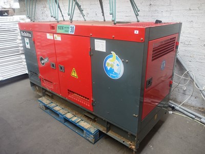 Lot 4 - Ashita 30 AG3-30 silent cabinet generator...