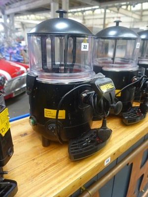 Lot 22 - Buffalo hot chocolate dispenser